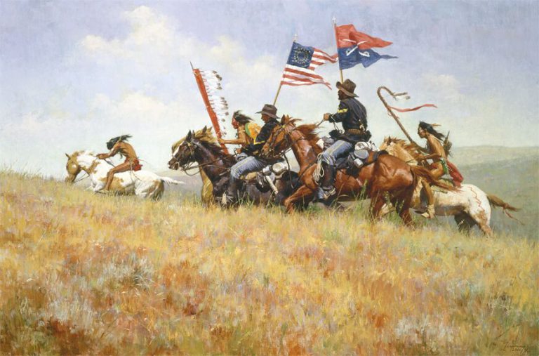 Flags on the Frontier