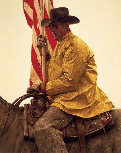 Waiting for the Grand Entry