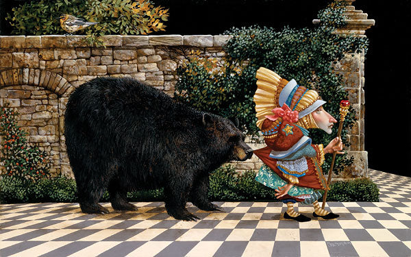 Lawrence Pretended Not to Notice That a Bear Had Become Attached to His Coattail