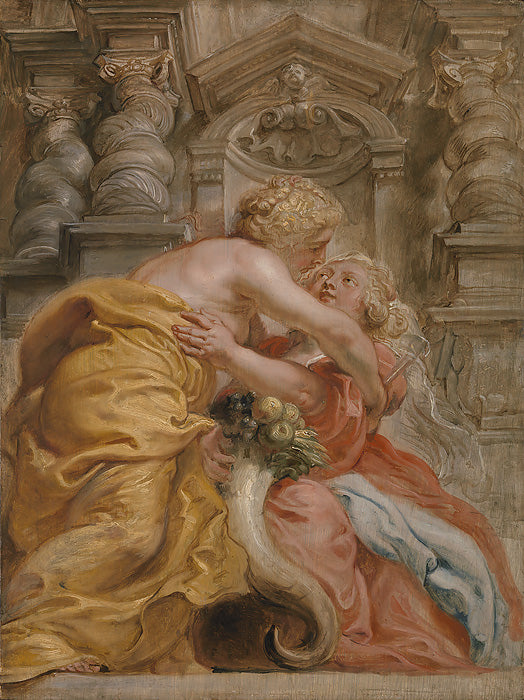Peace Embracing Plenty