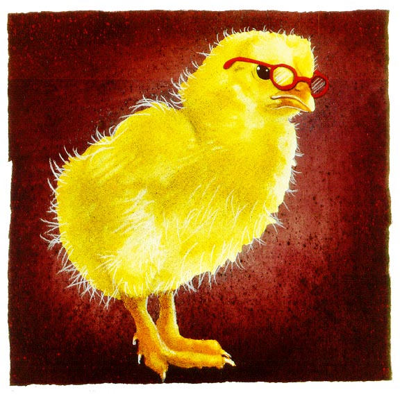 a chick with brains...