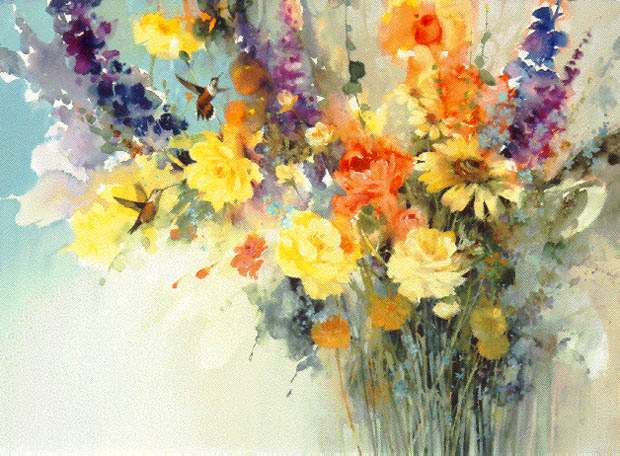 Rufous and Roses