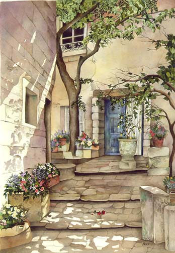 Courtyard Romance