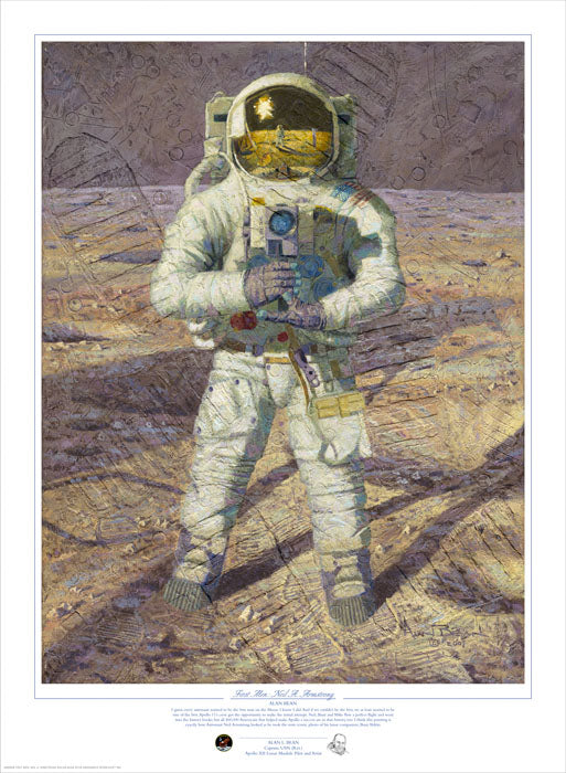 First Men: Neil A. Armstrong By Alan Bean
