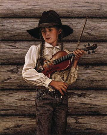 KATE AND HER FIDDLE