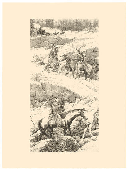 Shoshone Switchback By Bev Doolittle