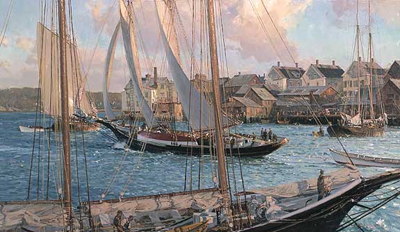 Arthur James Heading Out