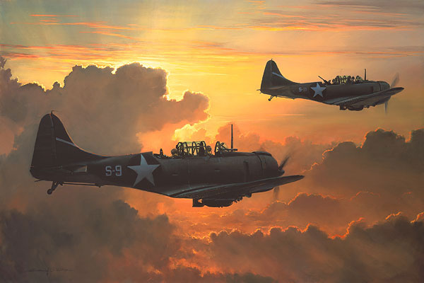 Dauntless Against a Rising Sun