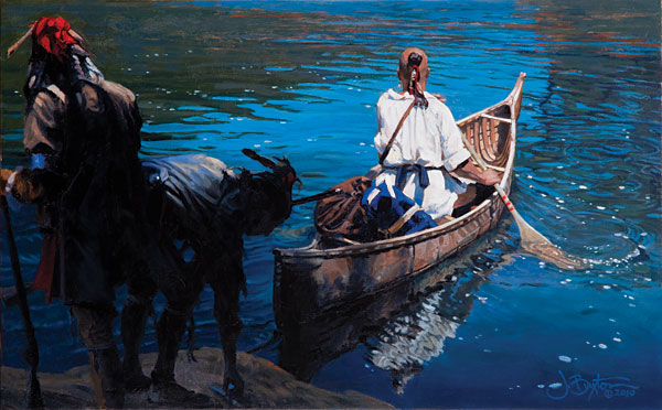 As a Feather on Water