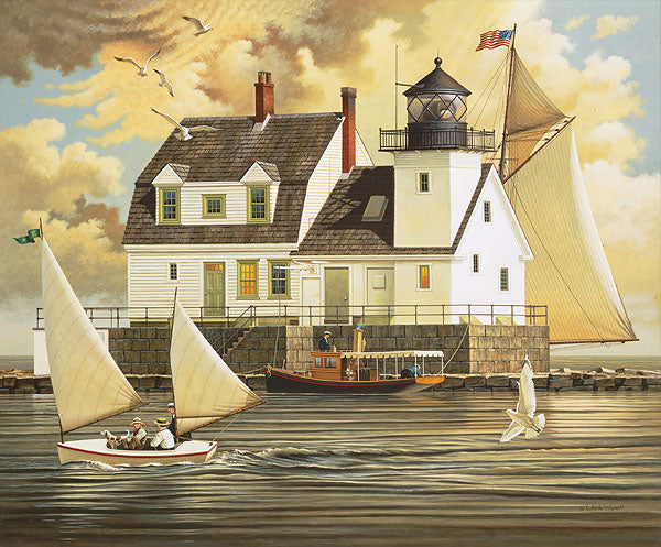 Rockland Breakwater Light