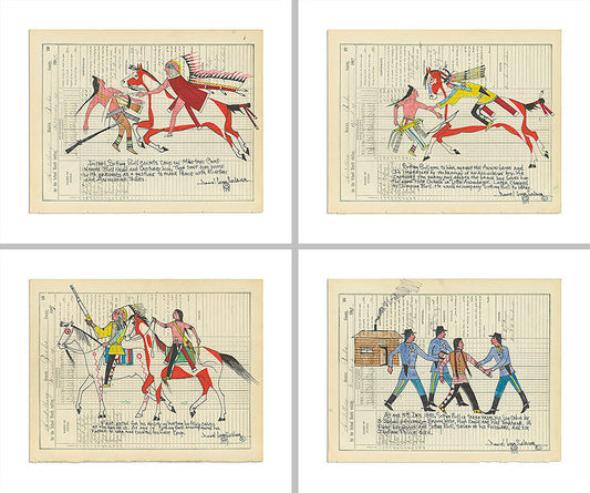 The Story of Sitting Bull (Suite of 4)