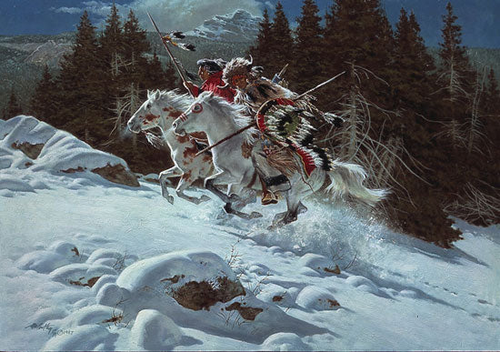 IN THE LAND OF THE WINTER HAWK