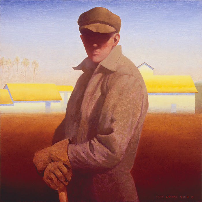 Figure with Yellow Roofs