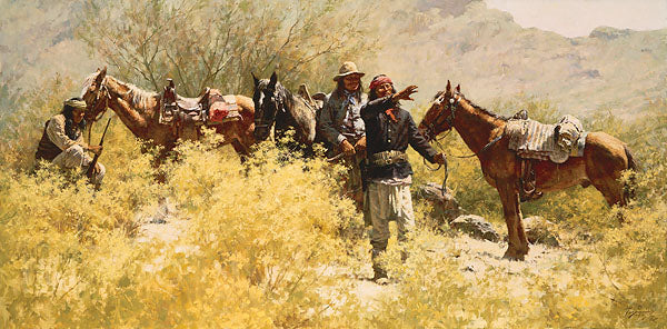 The Scouts of General Crook