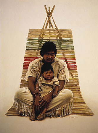 SOUTHWEST INDIAN FATHER AND SON