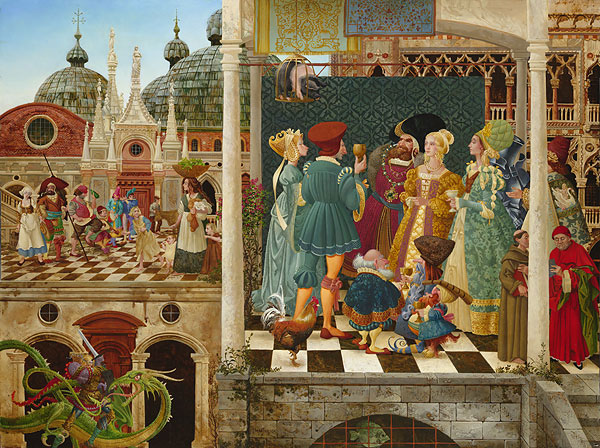 Michael the Archangel Battles the Dragon While Almost Nobody Pays Any Attention