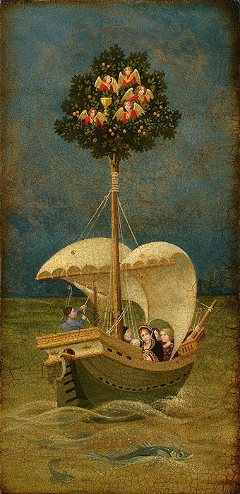 The Holy Grail Travels to Britain