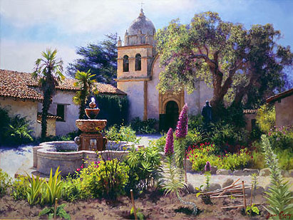 Springtime in the Mission Garden