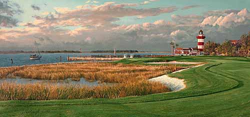18th Hole Harbour Town Golf Links, Hilton Head Island South Carolina