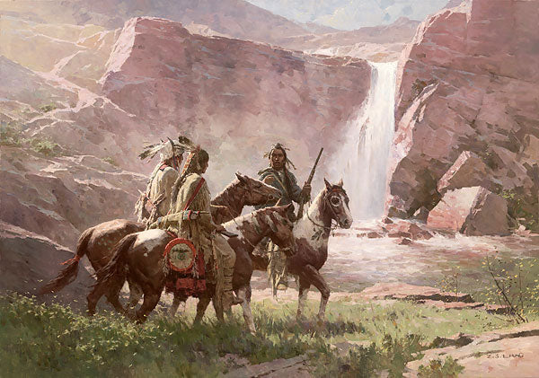 Red Rock Crossing, Northwest Montana, 1850