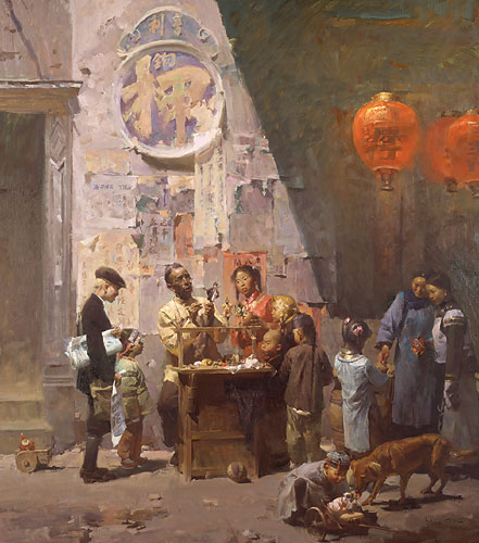 The Toymaker of Ross Alley, San Francisco, 1906