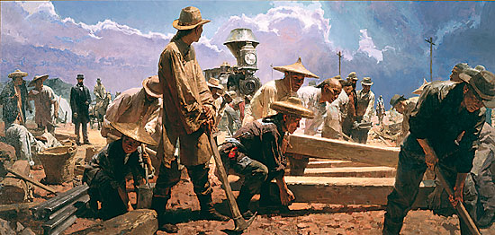 Ten Miles in One Day, Victory Camp, Utah, April 28, 1869