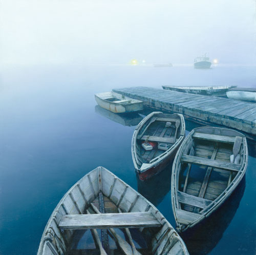 Evening with Approaching Fog