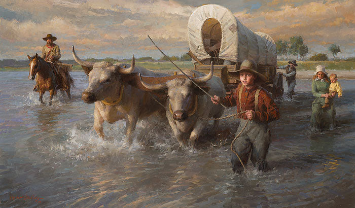 Crossing the Cheyenne River, Summer, 1850