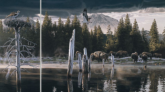 AN EARLY LIGHT BREAKFAST (DIPTYCH)