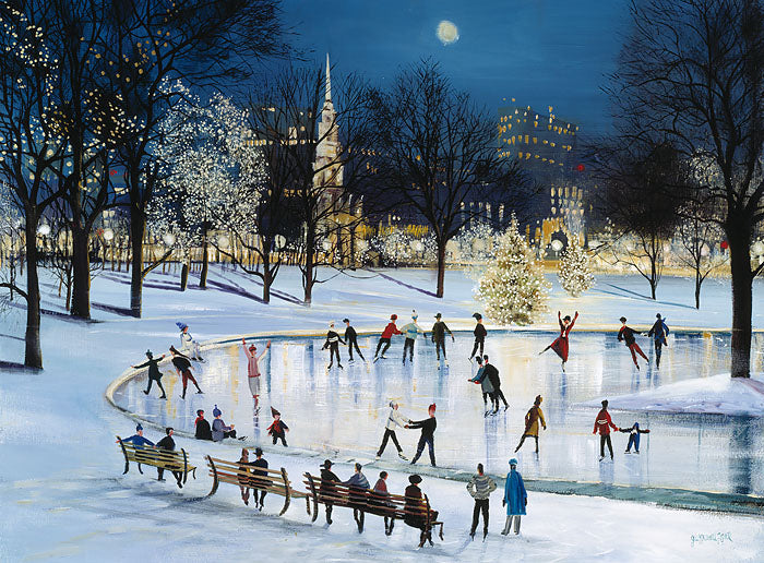 Skating at Frog Pond