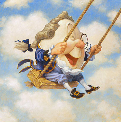Humpty Dumpty Sat on a Swing