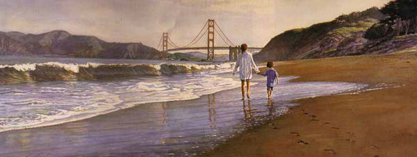 Morning at Baker´s Beach