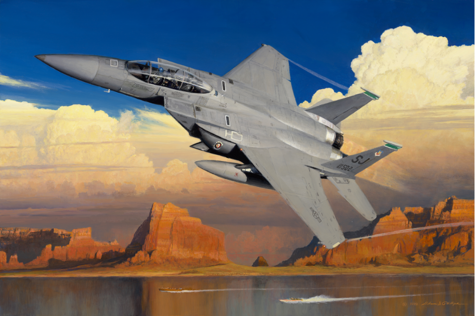 Strike Eagle Over Lake Powell