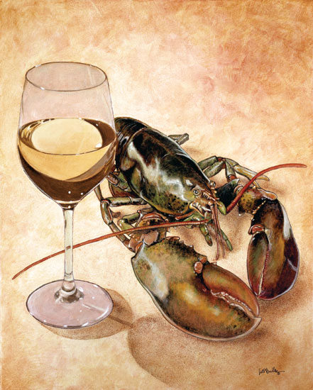 white wine and tails...