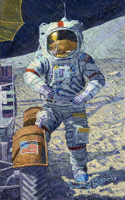 Getting Ready To Ride By Alan Bean