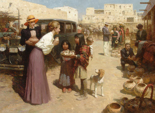 Pueblo Street Market, 1920s