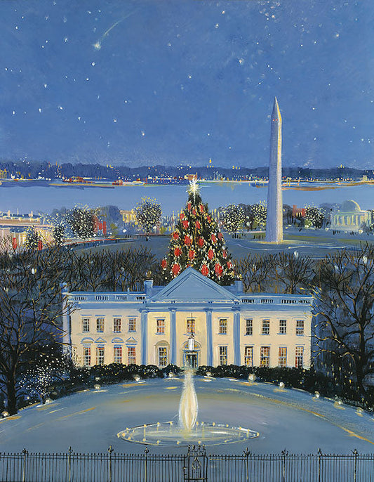 White House at Christmas