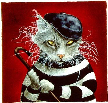 the cat burglar...