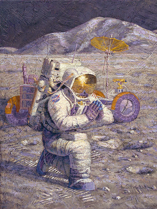 We Came in Peace for All Mankind By Alan Bean