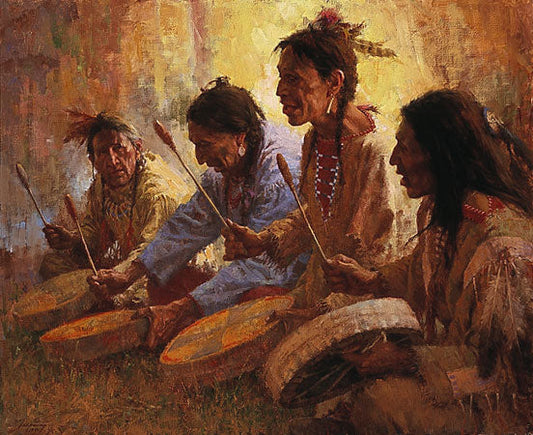 Four Sacred Drummers