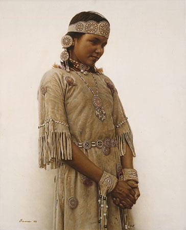 Little Fawn - Cree Indian Girl