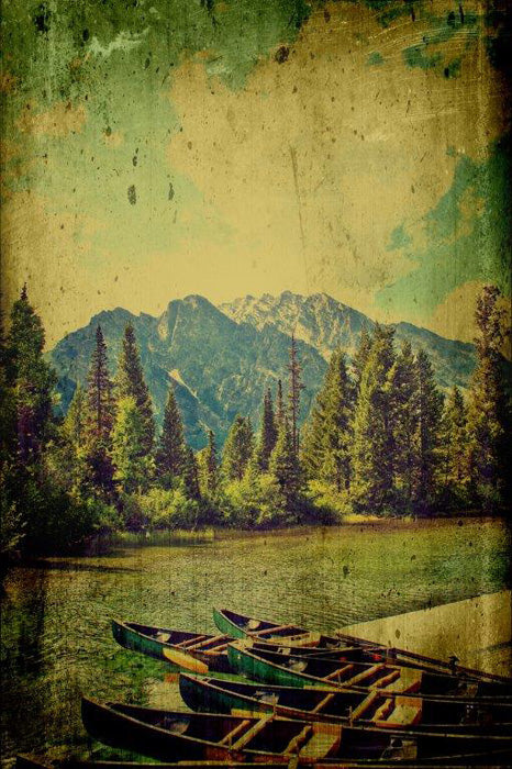 Canoes in the Mountains
