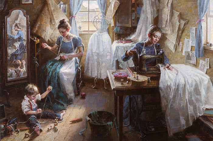 Dressmaker's Shop, 1886