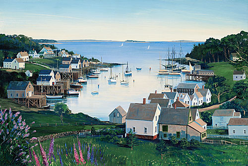 View of New Harbor